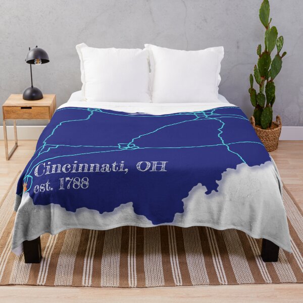 Item preview, Cincinnati, OH [Blue] designed and sold by PhilbonianDezin.