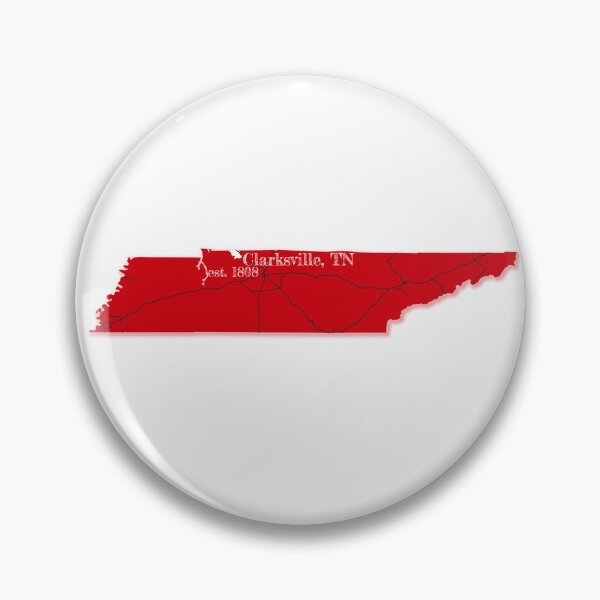 Item preview, Clarksville, TN [Red] designed and sold by PhilbonianDezin.