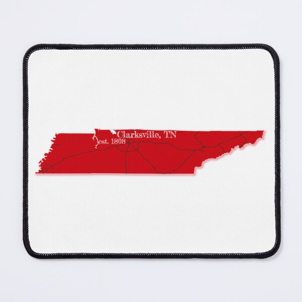 Item preview, Clarksville, TN [Red] designed and sold by PhilbonianDezin.