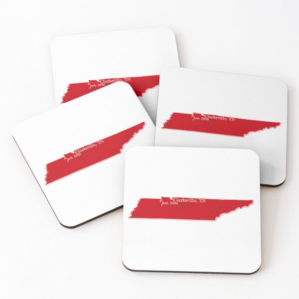 Item preview, Clarksville, TN [Red] designed and sold by PhilbonianDezin.