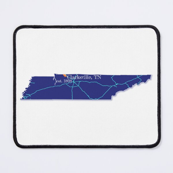 Item preview, Clarksville, TN [Blue] designed and sold by PhilbonianDezin.
