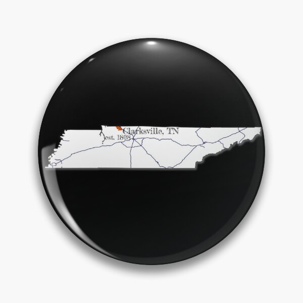 Item preview, Clarksville, TN [White] designed and sold by PhilbonianDezin.