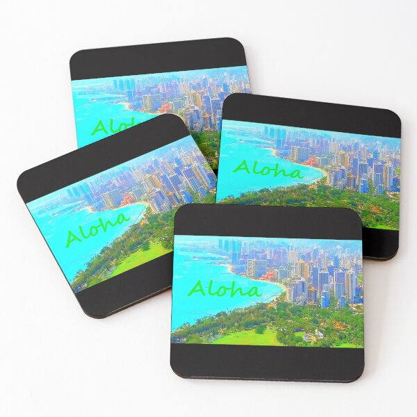 Item preview, Waikiki Bay From Diamond Head XIV designed and sold by R-F-B.