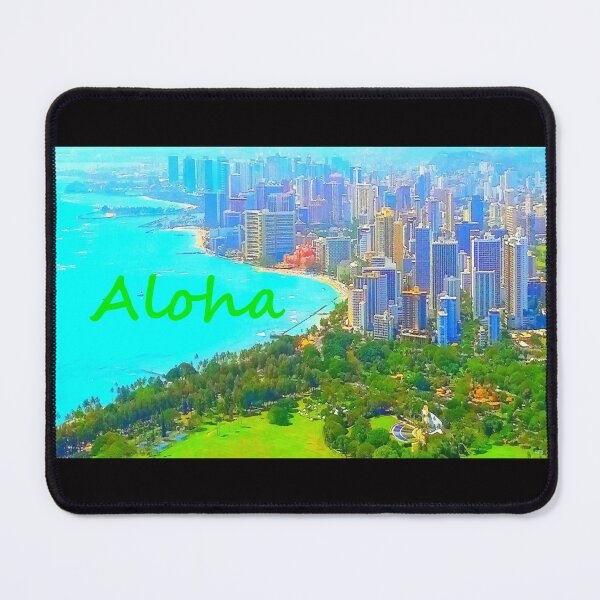 Item preview, Waikiki Bay From Diamond Head XIV designed and sold by R-F-B.