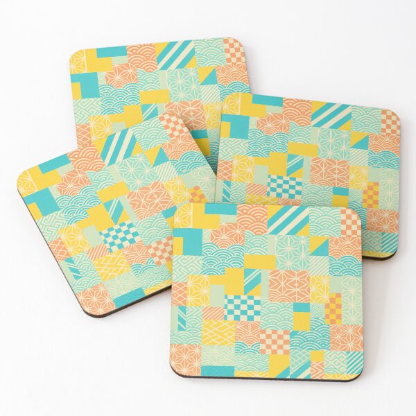 Item preview, Modern Japanese Patchwork Harmony designed and sold by SUNAGIMO9999.