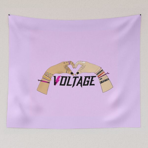 Item preview, Voltage - Logo with Friendship Hands designed and sold by Voltage - by DJ Slopey.