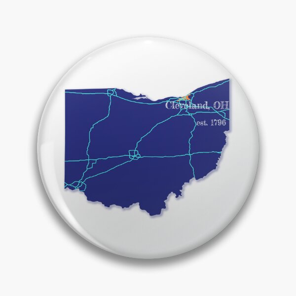 Item preview, Cleveland, OH [Blue] designed and sold by PhilbonianDezin.