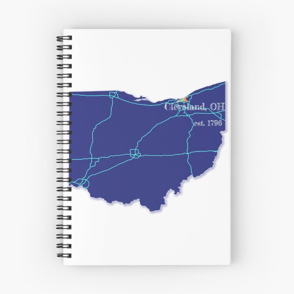Item preview, Cleveland, OH [Blue] designed and sold by PhilbonianDezin.