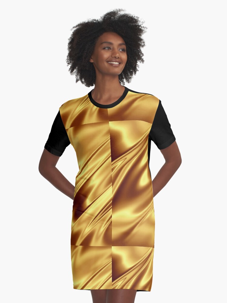 Shiny t outlet shirt dress