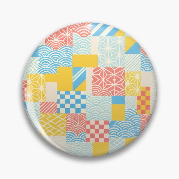 Item preview, Pastel Harmony in Japanese Patterns designed and sold by SUNAGIMO9999.