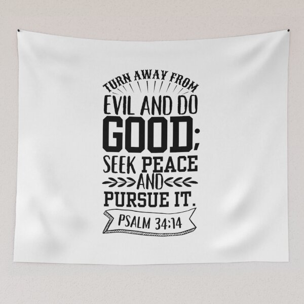 Item preview, Psalm 34:14 designed and sold by LRM_ artz.