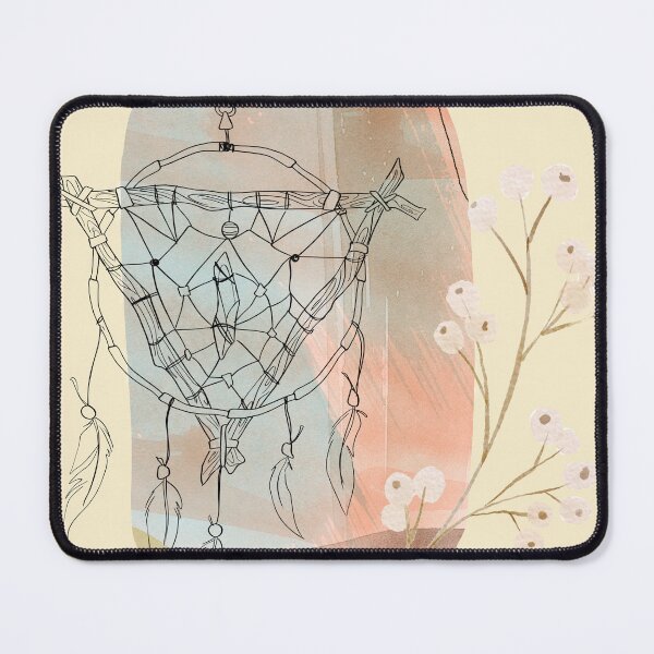 Item preview, Pastel Witchy Dreamcatcher – Soft Magical Boho Design designed and sold by DanniDan.