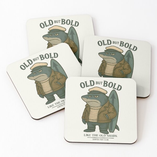 Item preview, Old Sharky – Surfer Fish Club Series No. 03 designed and sold by Rauth Arte & Flash.