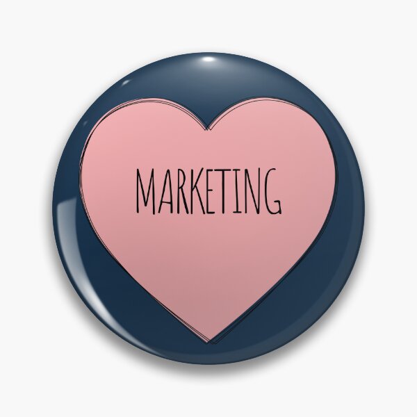 Item preview, Marketing Lover Pink Heart designed and sold by MaryAller.