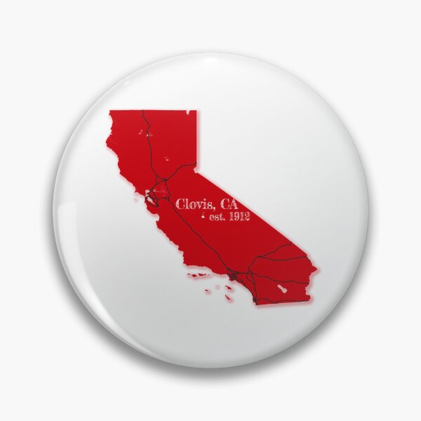 Item preview, Clovis, CA [Red] designed and sold by PhilbonianDezin.