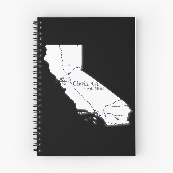 Item preview, Clovis, CA [White] designed and sold by PhilbonianDezin.