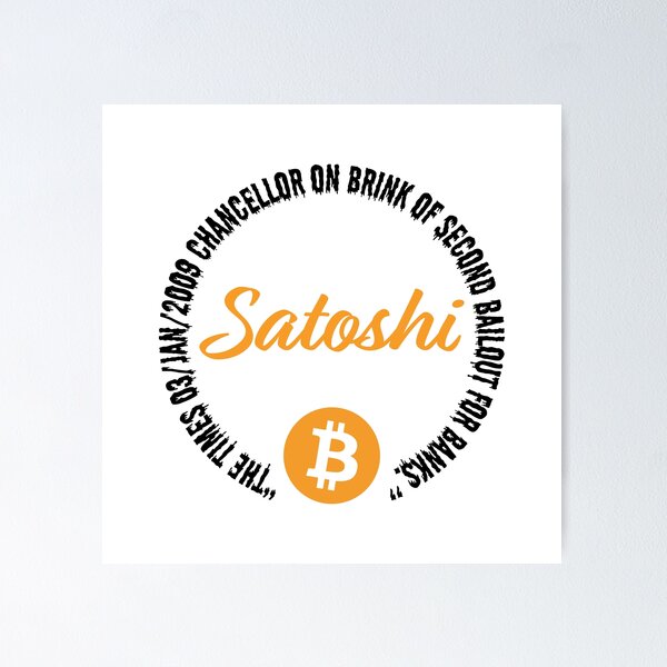 Item preview, Bitcoin Satoshi Quote  designed and sold by BitcoinTshirts.