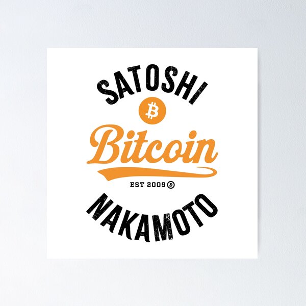 Item preview, Bitcoin Satoshi Nakamoto Logo Design  designed and sold by BitcoinTshirts.