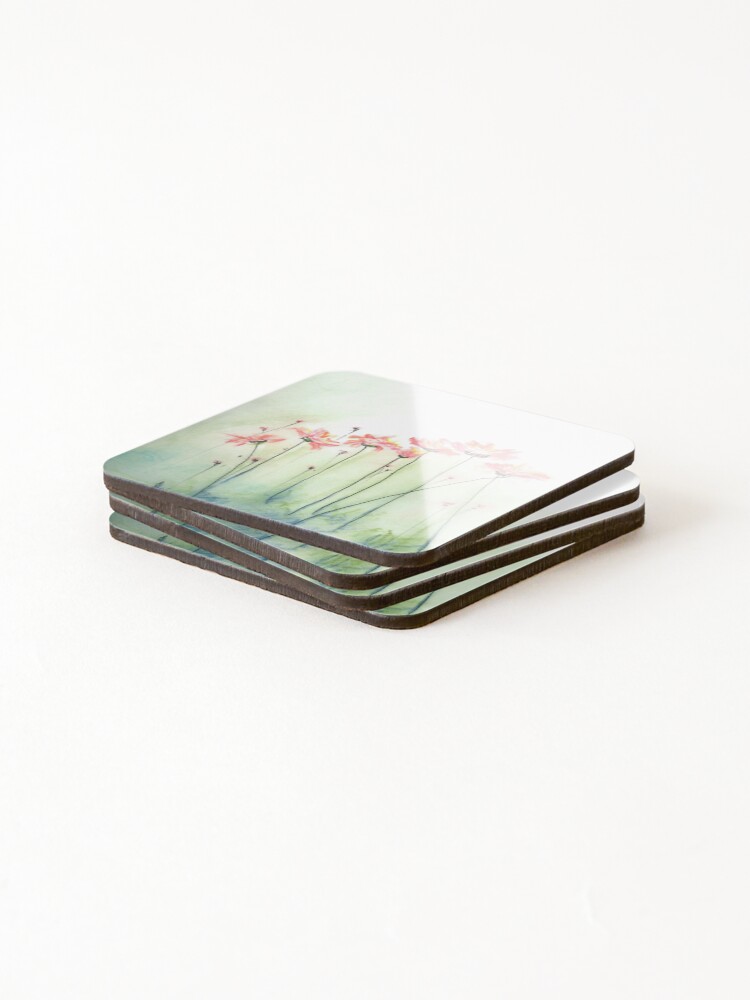 Thumbnail 4 of 5, Coasters (Set of 4), springtime designed and sold by gm2design.
