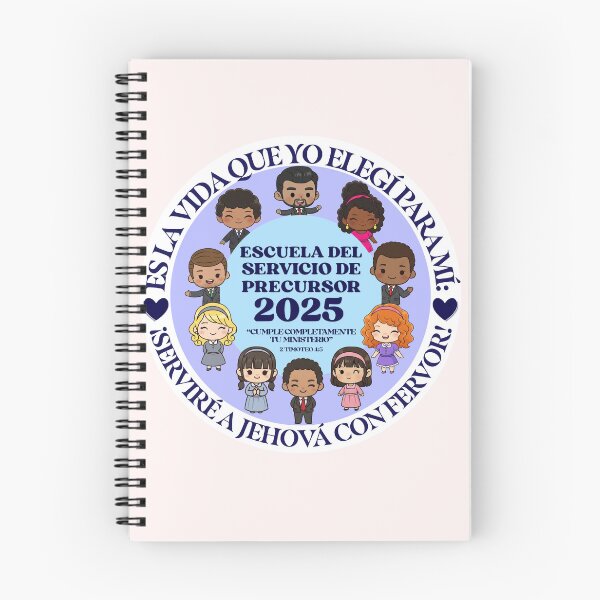 Item preview, Escuela Del Servicio De Precursor 2025 - Cumple Completamente Tu Ministerio - 2 Timoteo 4:5 designed and sold by CAISHEM DESIGNS.