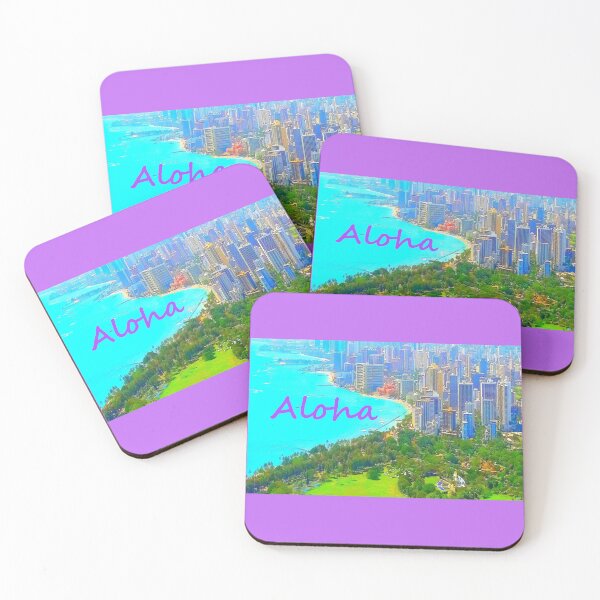 Item preview, Waikiki Bay From Diamond Head XVII designed and sold by R-F-B.