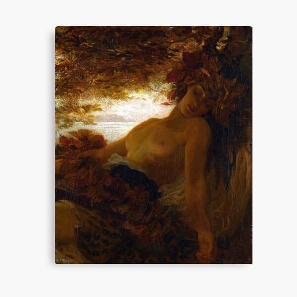 Item preview, Autumn - Herbert James Draper designed and sold by forgottenbeauty.