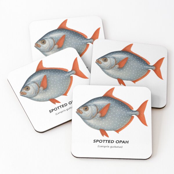 Item preview, Spotted Opah – Marine Animals of California designed and sold by CaliforniaVibe.
