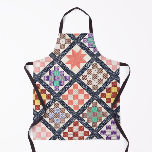 Item preview, Thirteen-patch Vintage Quilt designed and sold by AnimaliaStar.