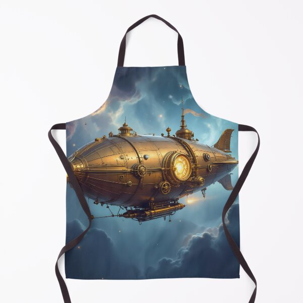 Item preview, Steampunk Ethership designed and sold by TrulyRural.