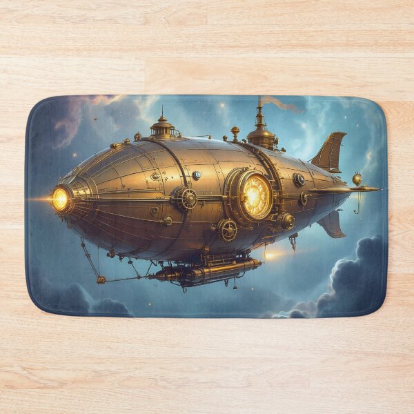 Item preview, Steampunk Ethership designed and sold by TrulyRural.