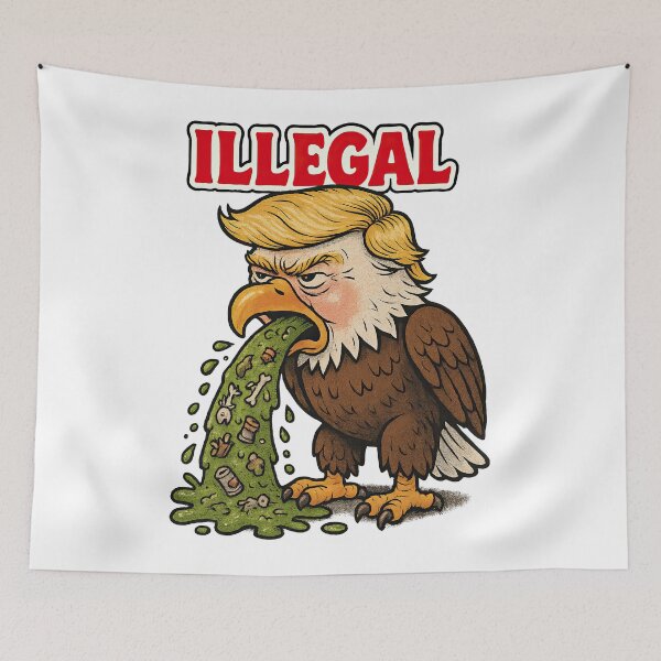 Item preview, Illegal Eagle designed and sold by KiwiGrizzly.