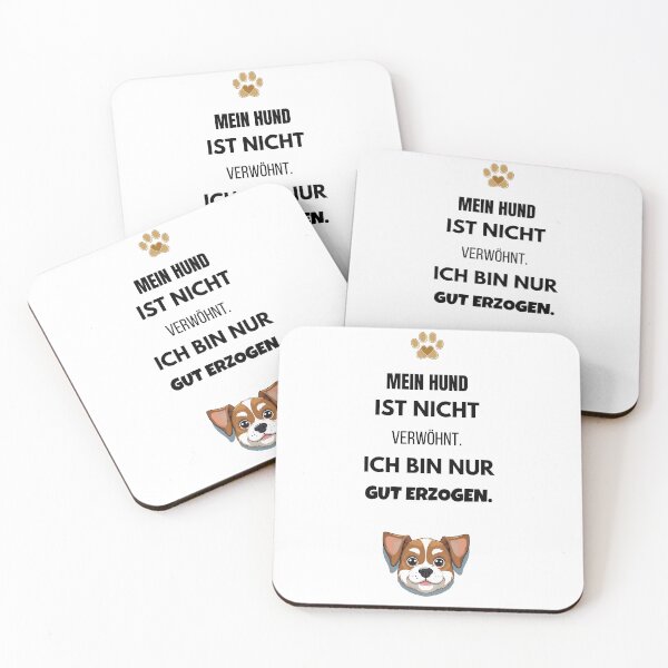 Item preview, My dog is not spoiled – Funny dog shirt saying gift designed and sold by HundMenschLiebe.