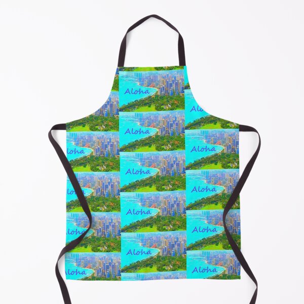 Item preview, Waikiki Bay From Diamond Head XVIII designed and sold by R-F-B.