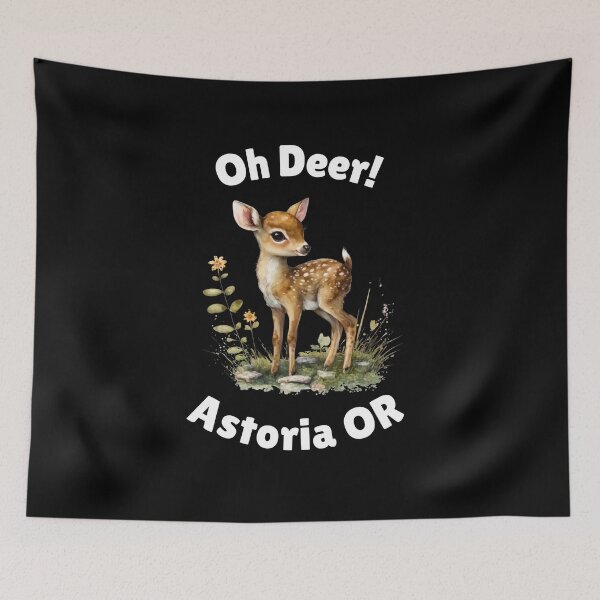 Item preview, Oh Deer! Astoria Oregon designed and sold by WigOutlet.
