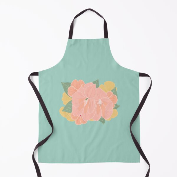 Item preview, Boho Vintage Floral Print – Retro Botanical Art in Blush Pink & Seafoam Green, Square Wall Decor designed and sold by 9th Cycle Studios.