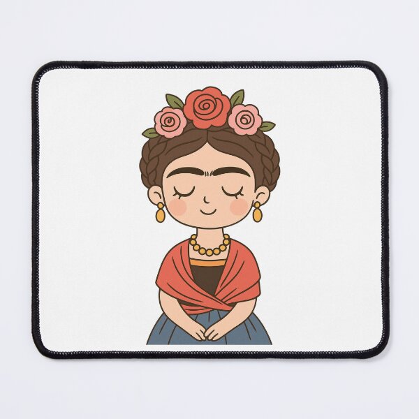 Item preview, Frida Kahlo Cartoon Version designed and sold by Palola, Hola.