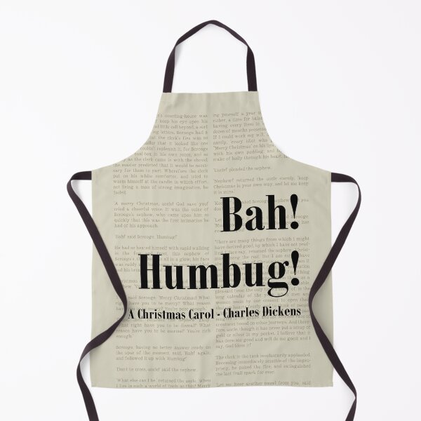 Item preview, Bah Humbug Christmas Carol Charles Dickens Quote Scrooge designed and sold by kakarikihill.