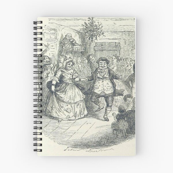 Item preview, "Fezziwig's Ball" Vintage Illustration of "A Christmas Carol" by Charles Dickens" (1886) designed and sold by Douglas E. Welch Design and Photography.