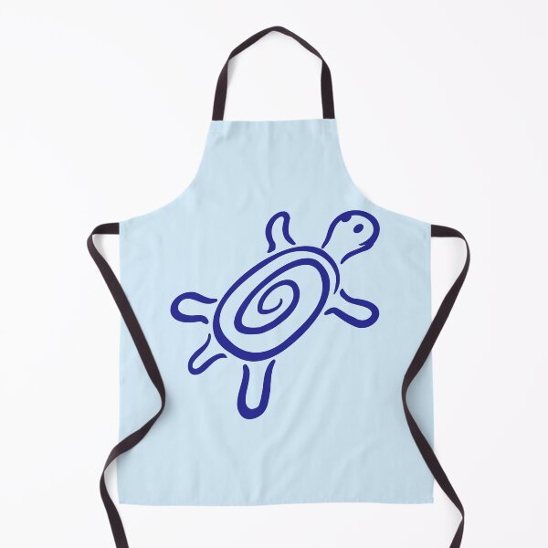 Item preview, Tortoise Turtle Spiral Pattern Shell Art laying ground smiles designed and sold by shirt-o-mat.