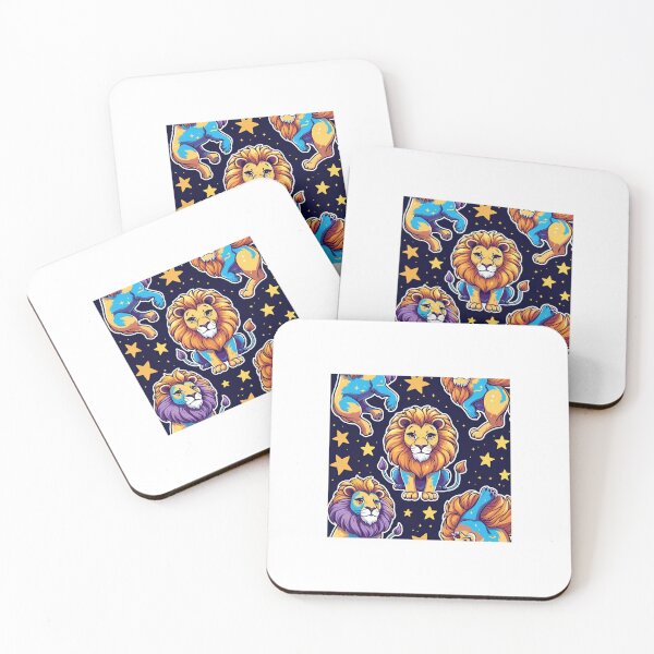 Item preview, ?Leo Star King Pattern – Bold Celestial Lion Vibes designed and sold by Celestique Studio.