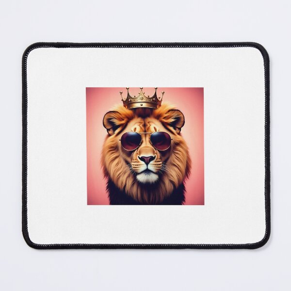 Item preview, ?️ Leo King Sticker – Roar With Cool Confidence designed and sold by Celestique Studio.