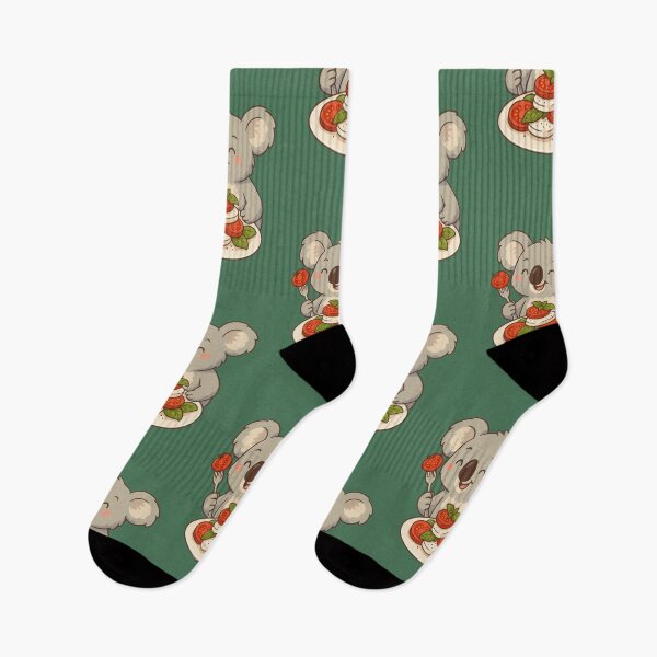Item preview, Koala eating caprese salad designed and sold by DumbPet.