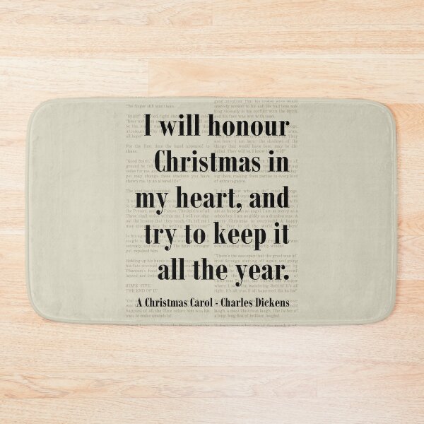 Item preview, Honour Christmas, Christmas Carol Charles Dickens Quote Scrooge designed and sold by kakarikihill.