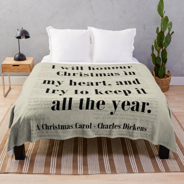 Item preview, Honour Christmas, Christmas Carol Charles Dickens Quote Scrooge designed and sold by kakarikihill.