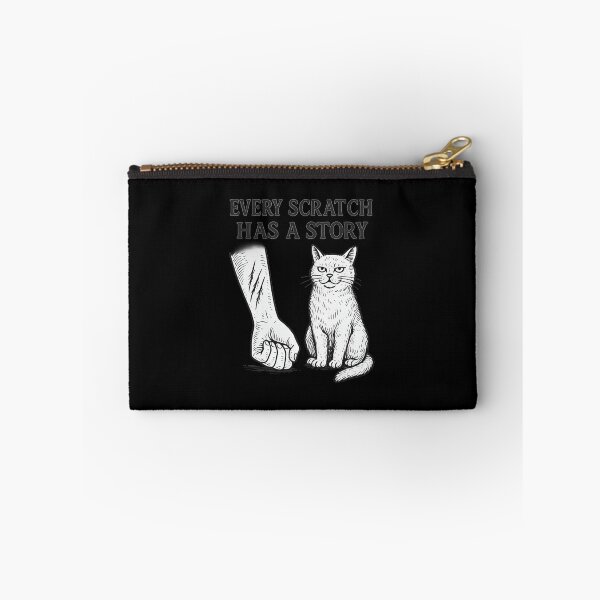 Item preview, Every Scratch Has a Story – Ink Sketch Cat Design designed and sold by ALITOPRINCE.