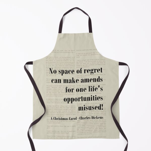 Item preview, Opportunites Misused Christmas Carol Charles Dickens Quote Scrooge designed and sold by kakarikihill.