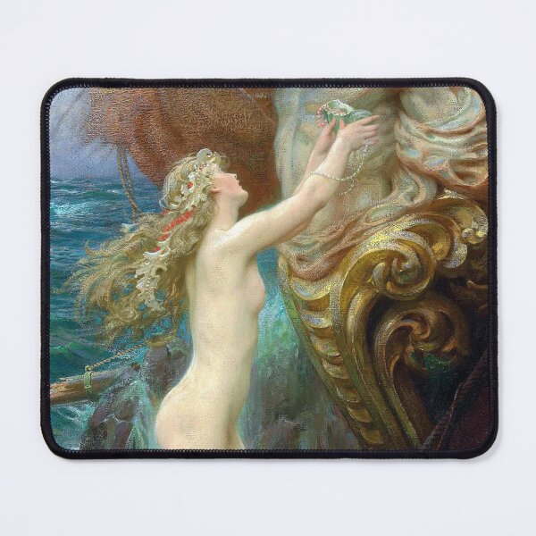 Item preview, A Deep Sea Idyll - Herbert James Draper designed and sold by forgottenbeauty.