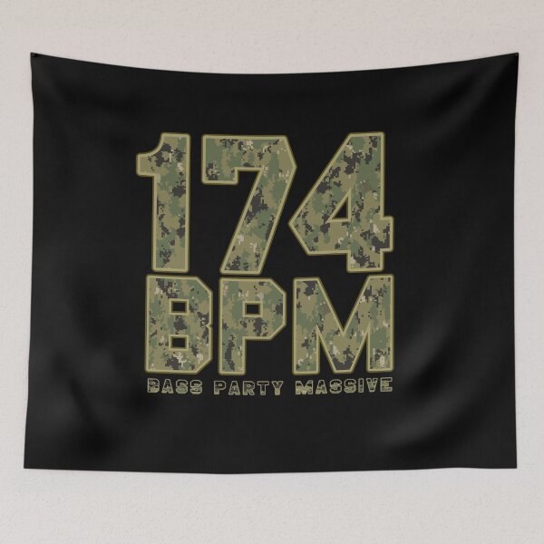 Item preview, The 174 Bpm Club ( Original DnB Massive!! ) designed and sold by WULFLAND ARTS.