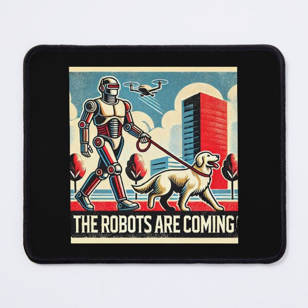 Item preview, tesla bot designed and sold by TEEJAMBOREE.