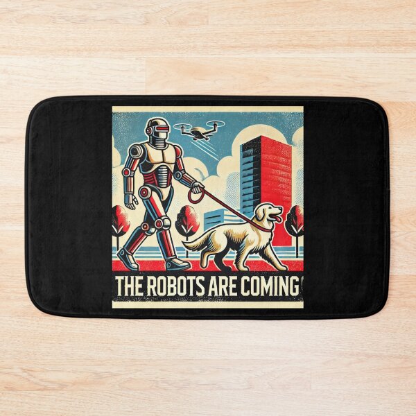 Item preview, tesla bot designed and sold by TEEJAMBOREE.